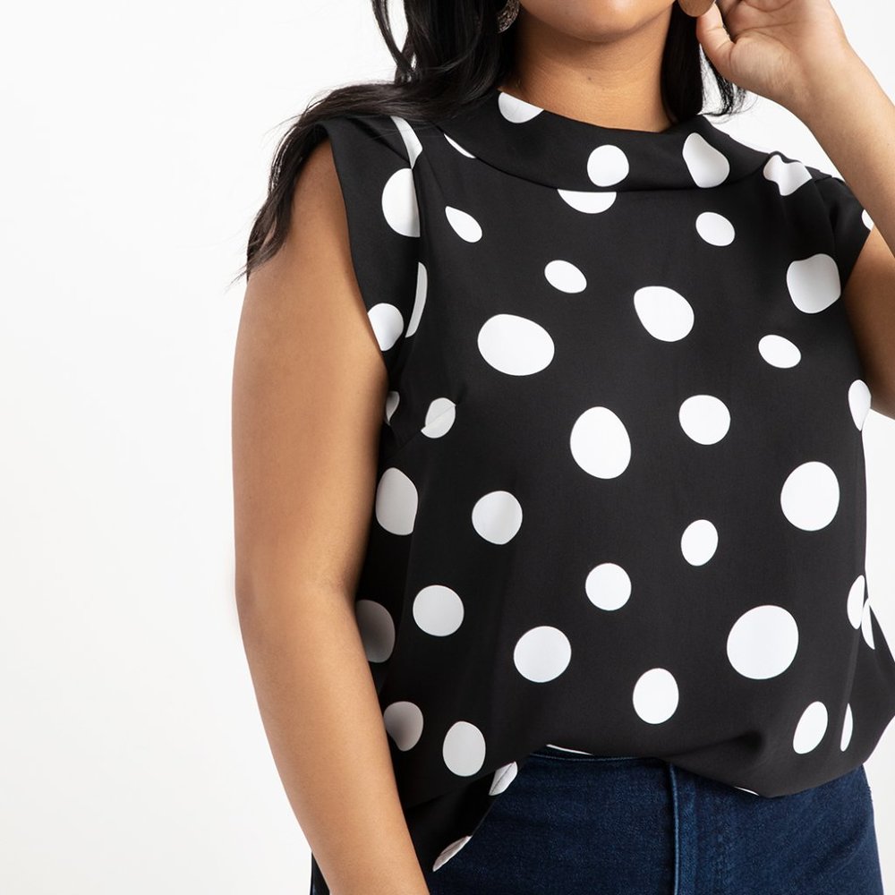 Cowl Neck Blouse